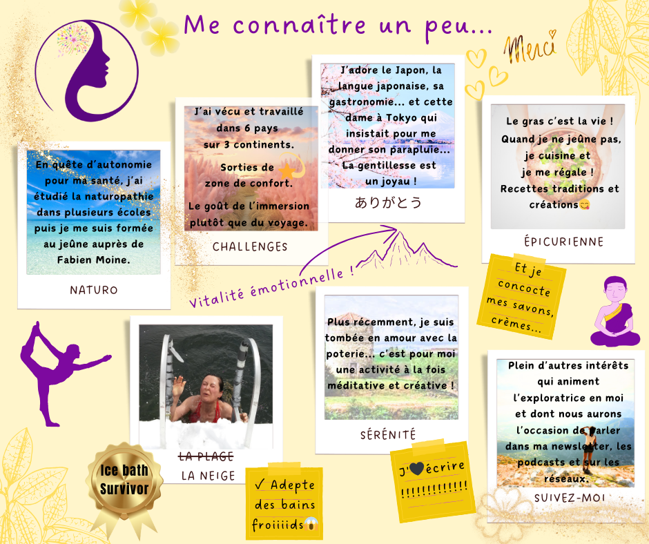 Tableau de style scrapbooking avec photos et post-it colorés
