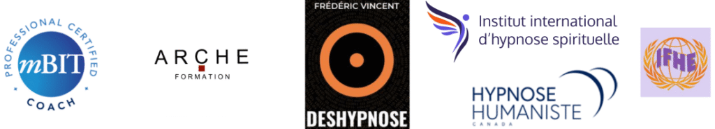 Logos écoles Hypnose-PNL-Coaching